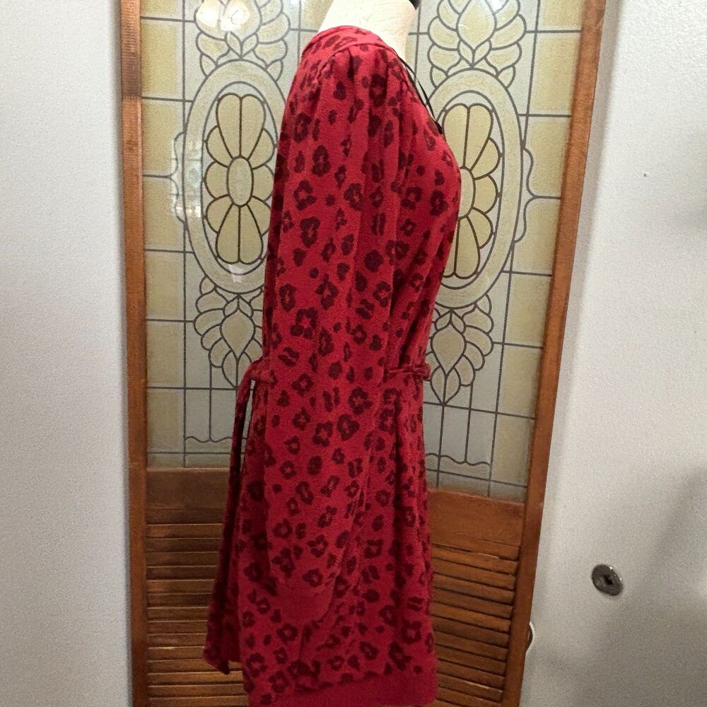 Eloquii Elements Puff Sleeve Leopard Print Sweats… - image 3